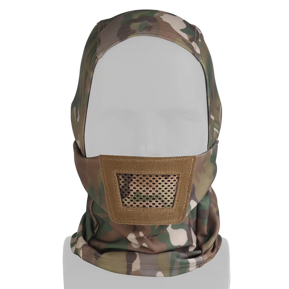 エアガンマスク男性用スポーツマスク目出し帽ヘッドギアフルフェ - Camo Face Paint のレビューと価格