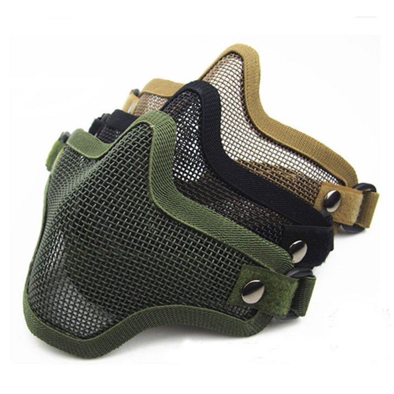 1PC 戦術保護ストライクペイントボールメッシュ迷彩保護狩猟 - Camo Face Paint のレビューと価格