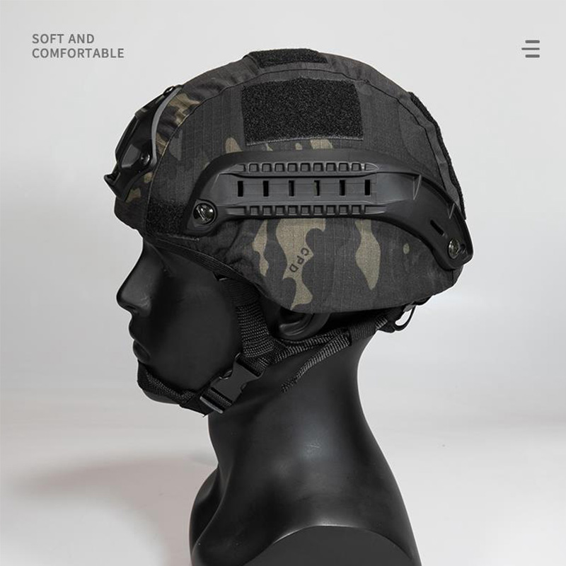 戦術的な MICH2000 ヘルメットカバー狩猟ギアヘルメッ - Camo Face Paint のレビューと価格