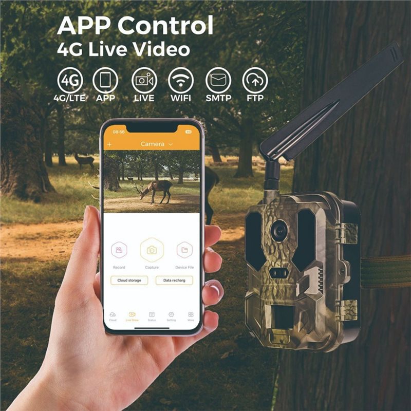 M07Kライブショーモデル：4G対応、屋外用、120MP、4 - Hunting And Outdoor Shows のレビューと価格