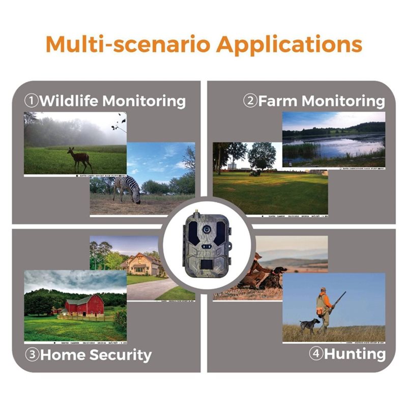 M07Kライブショーモデル：4G対応、屋外用、120MP、4 - Hunting And Outdoor Shows のレビューと価格