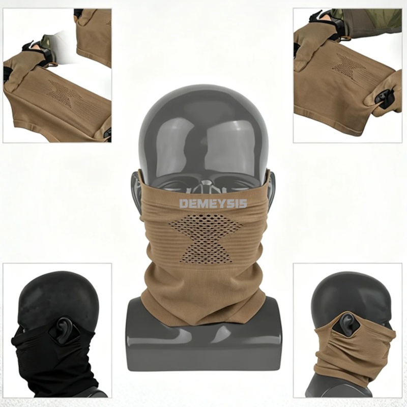 エアソフトバラクラバ戦術ハンティングフェイスマスク、取り外し - Camo Face Paint のレビューと価格